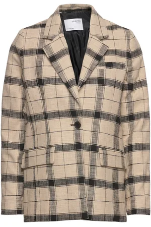 SELECTED Slfragnas Relaxed Blazer Beige