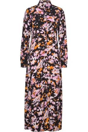 SELECTED Slfirene Ls Ankle Aop Shirt Dress Noos