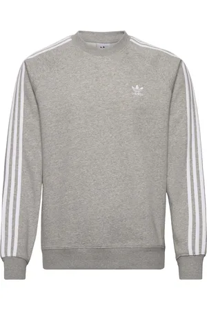 adidas 3-Stripes Crew Grey