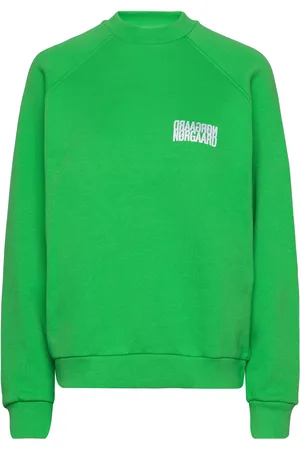Mads Norgaard Organic Sweat Allium Sweatshirt Green