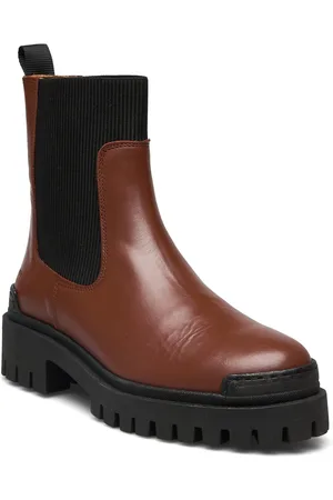 ANGULUS Boots - Flat Brown