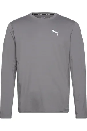 PUMA Run Cloudspun Ls Tee Grey
