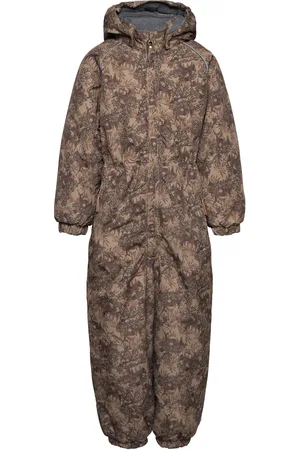 Mikk-Line Polyester Junior Suit - Aop Forrest Brown