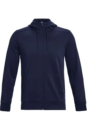 Under Armour Ua Armour Fleece Fz Hoodie Navy
