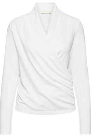 INWEAR Alanoiw Wrap Blouse White