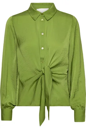 My Essential Wardrobe Albamw Blouse Green