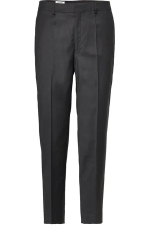 Filippa K Emma Cropped Cool Wool Trouser Grey