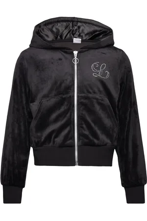 Lindex Sweater Zip Hood Velour