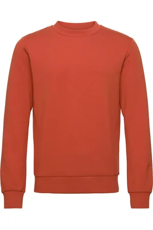 MOS MOSH Gallery Abel Crew Neck Sweat Orange