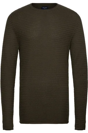 JACK & JONES Jprblumiguel Knit Crew Neck Noos Green Jack & J S