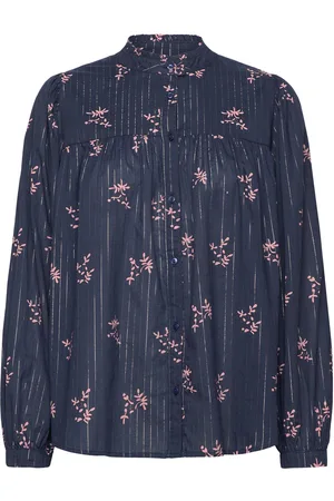 Lollys Laundry Cara Shirt Navy