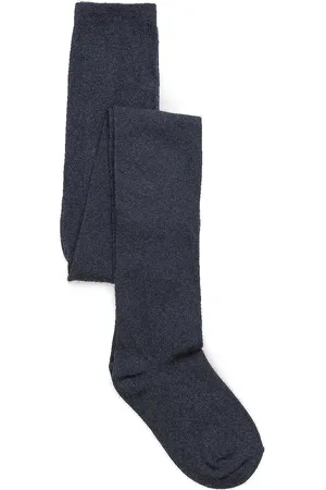 Melton Cotton Tights Blue