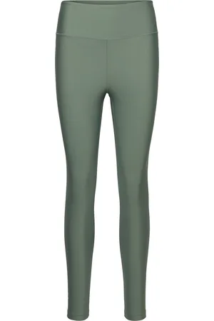Casall Graphic High Waist Tights Green