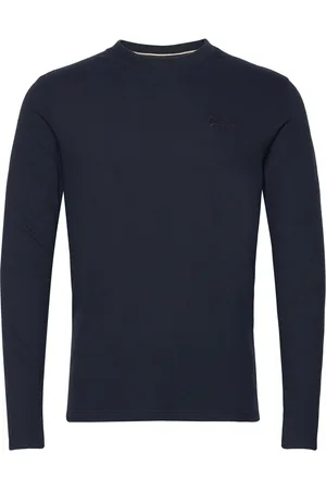 Superdry Vintage Logo Emb L/S Top Navy