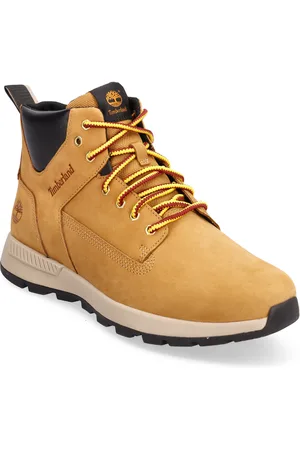 Timberland Mid Lace Up Sneaker Beige