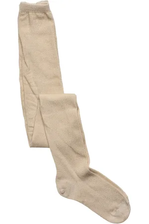 mp Denmark Glitter Tights Cream