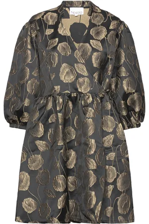 Noella Pina Aya Wrap Dress Black