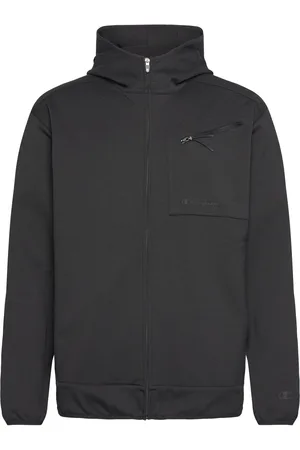 Champion Hooded Full Zip Sweatshirt Black