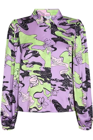 Numph Nuwanda Shirt Purple