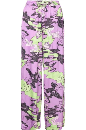 Numph Nuwanda Pants Purple