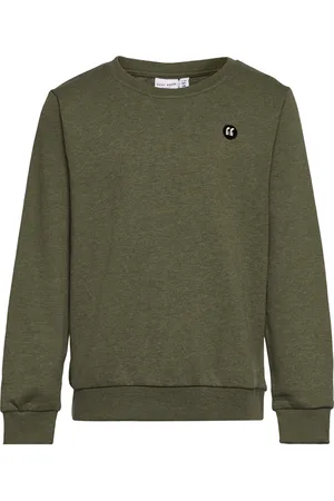 NAME IT Nkmvimo Ls Sweat Bru Noos Khaki