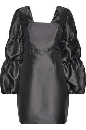 By Malina Georgia Double Pouf Sleeve Mini Dress