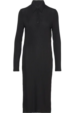 Filippa K Jersey Rib Polo Dress