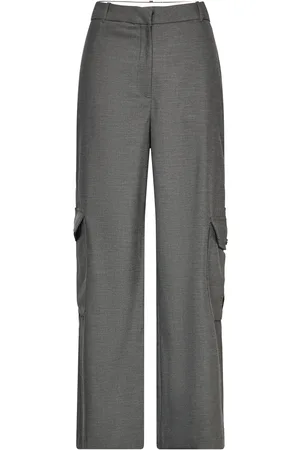 Les Coyotes de Paris Cargo Trousers Grey