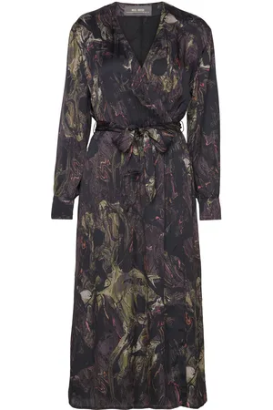 Mos Mosh Mmmarkella Marble Wrap Dress