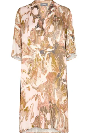 Mos Mosh Mmshane Marble Dress Pink