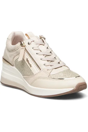 Tamaris Women Lace-Up Cream