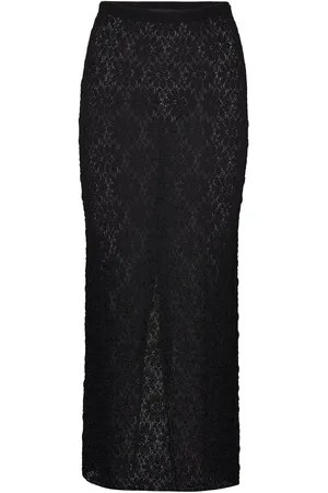 MANGO Open Textured Skirt