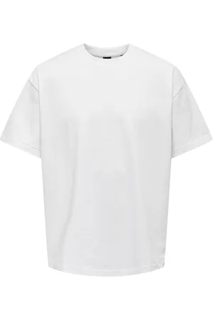 Only & Sons Onsmillenium Ovz Ss Tee Noos White