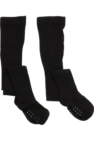 Lindex Tights Sg H Plain Knitted 2 Pa