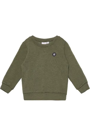 NAME IT Nmmvimo Ls Sweat Bru Noos Khaki