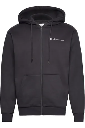 TOM TAILOR Zipper Hoodie Jacket Grey