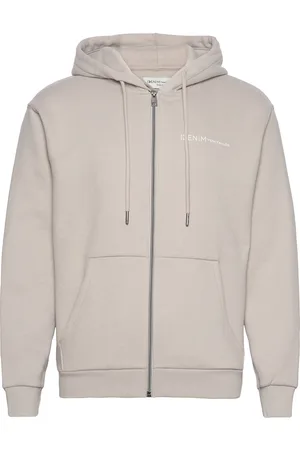 TOM TAILOR Zipper Hoodie Jacket Grey