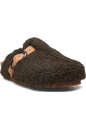 Scholl Sl Fae Oval Synt Fur Brown