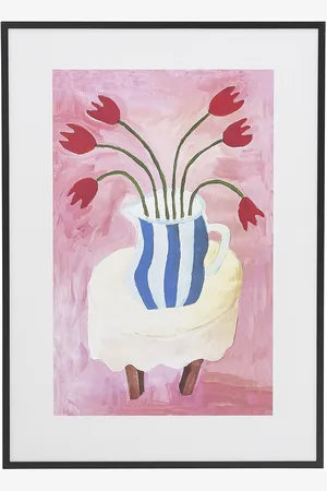 Bloomingville Florentina Illustration W/ Frame Patterned