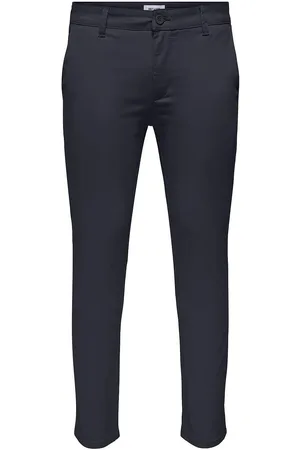 Only & Sons Onsmark Pete Life Slm Chin 0013 Pnt Noos Navy