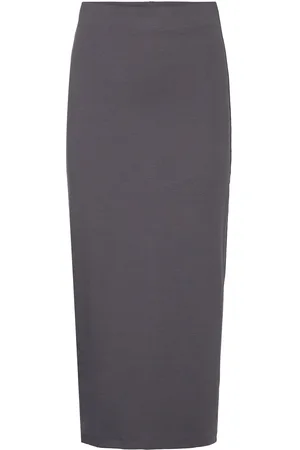 MANGO Knitted Cotton Skirt