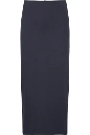 MANGO Knitted Cotton Skirt