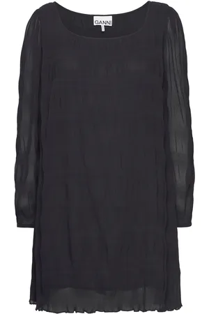 Ganni Pleated Georgette