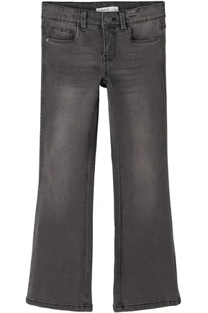 NAME IT Nkfpolly Skinny Boot Jeans 1142-Au Noos Grey