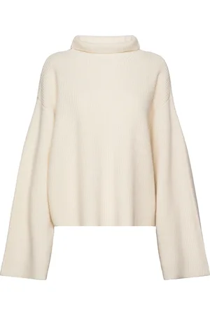 Gestuz Risanegz High Neck Wool Pullover No Cream
