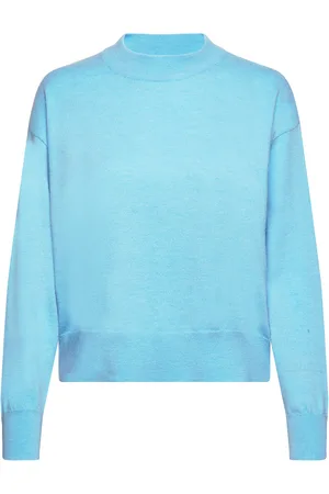 Coster Copenhagen Knit With Round Neck Blue