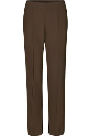 Second Female Fique Split Trousers Brown