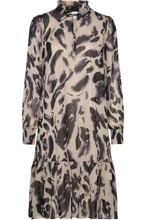 Kaffe Kafina Lia Dress Brown