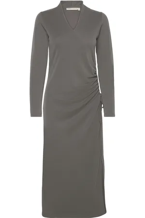 INWEAR Grayseniw Wrap Dress Grey