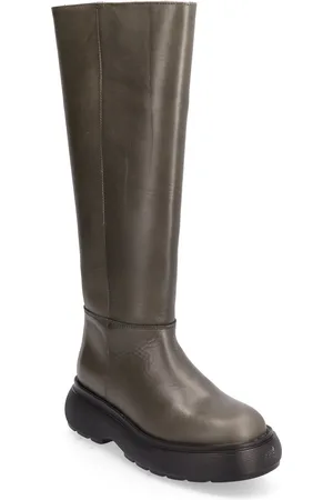 GARMENT PROJECT Cloud High Boot - Leather Green